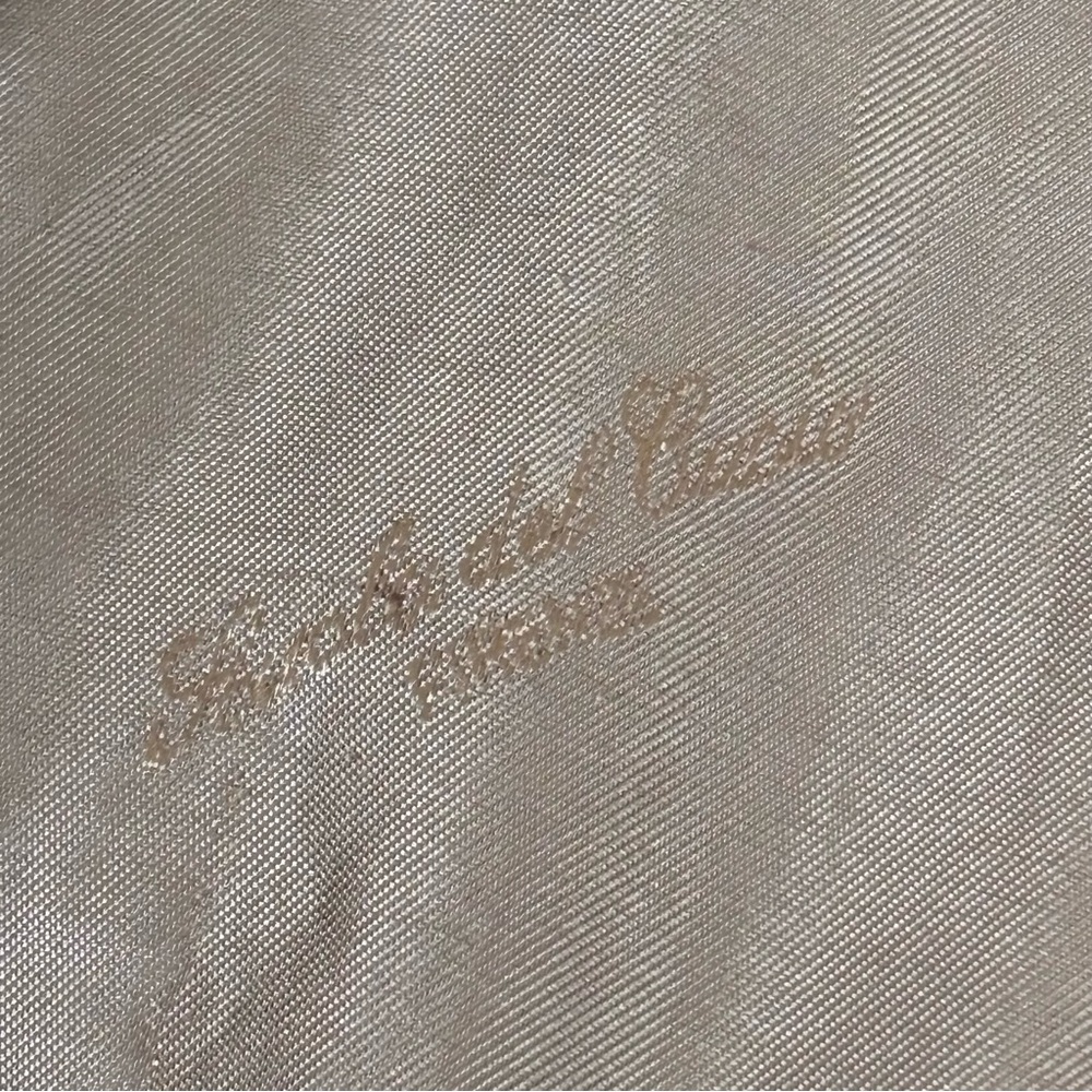 Vintage Scuola del Cuoio Firenze Italy Dark Academia Soft Brown Leather Jacket - Picture 9 of 12